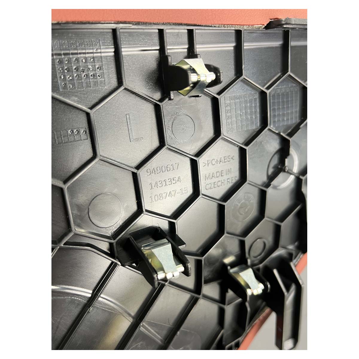 Moldura Console Central Superior BMW iX 2024 2025 Esquerdo