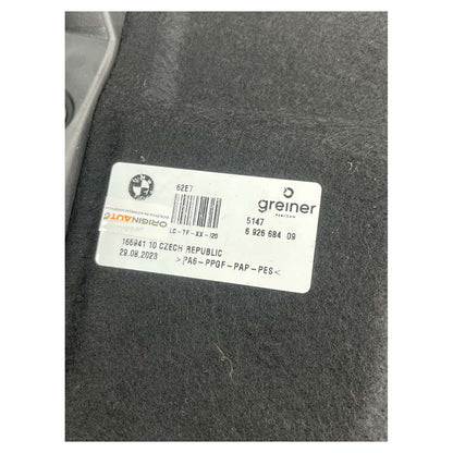 Tampão Tapete Assoalho BMW iX 2022 2023 2024 2025 Porta Mala
