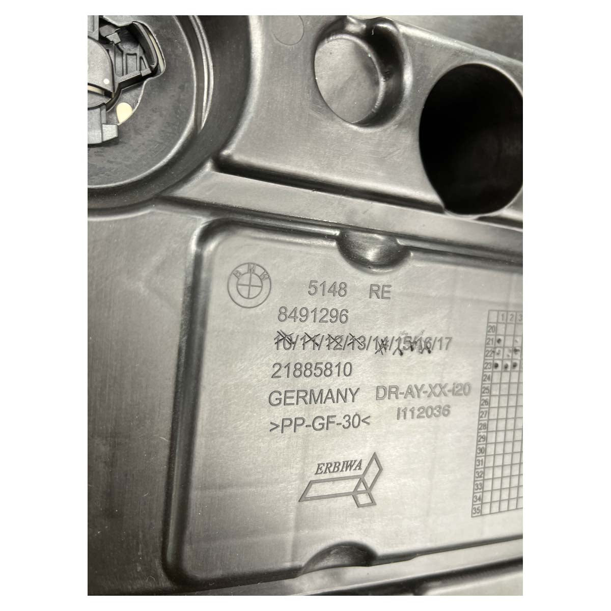 Moldura Isolamento Acústico BMW iX 2025 Dianteira Direita
