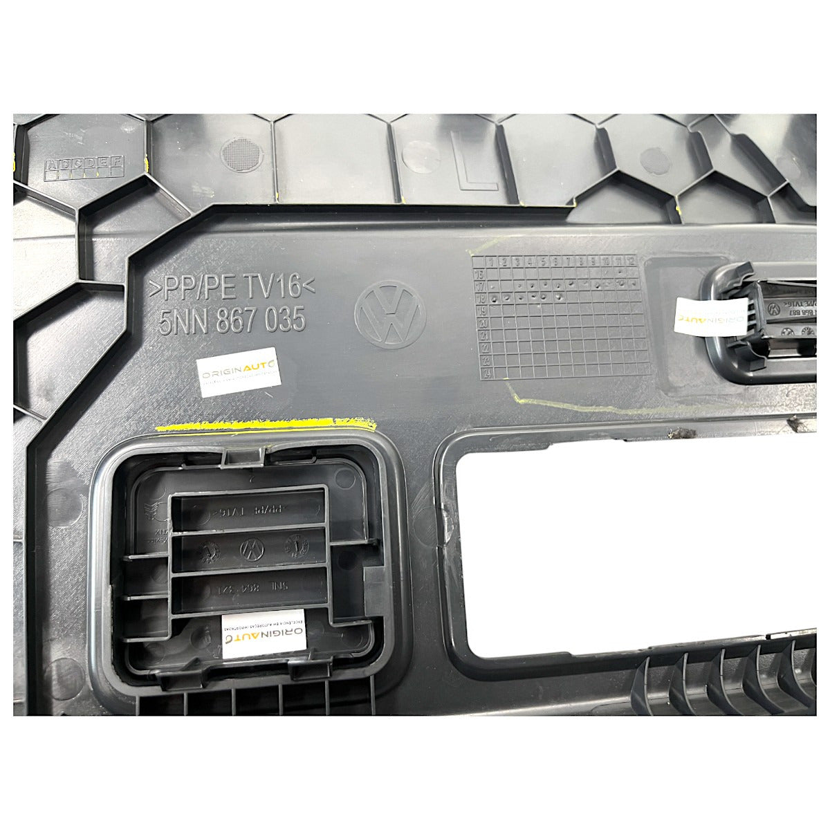 Forro Porta Mala Vw Tiguan 2018 2019 2020 Esquerdo 7 lugares