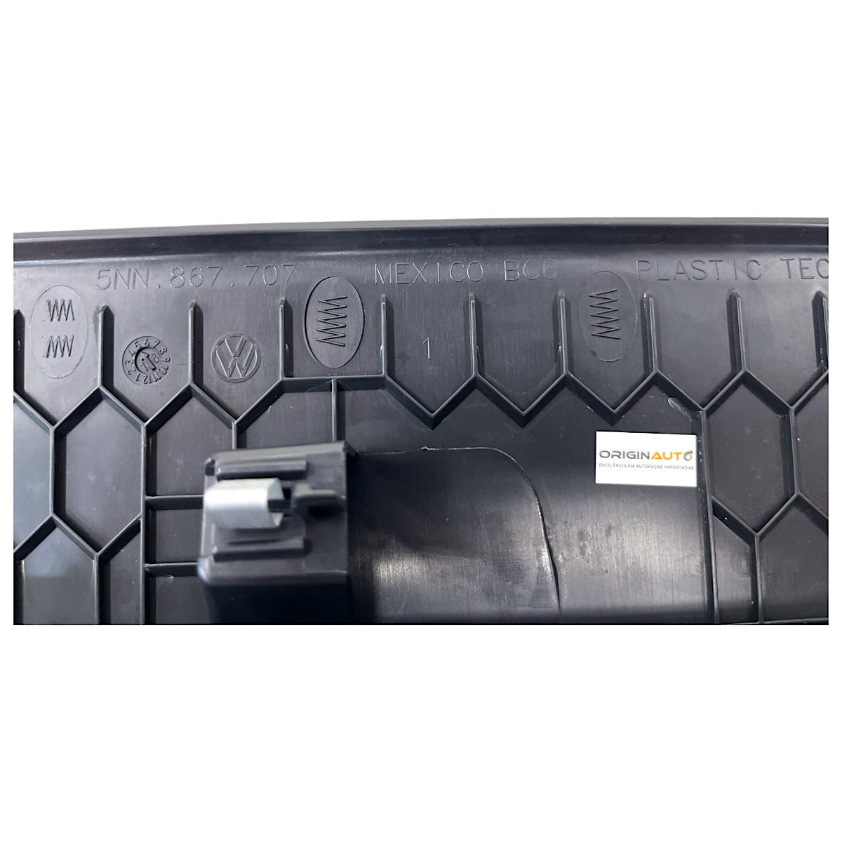 Moldura Tampa Traseira Vw Tiguan R-line 2018 2019 Superior