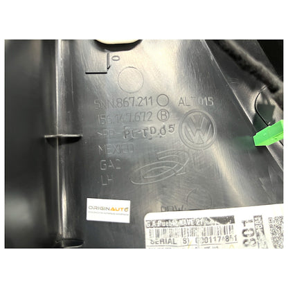 Forro Porta Vw Tiguan R-line 2018 2019 Traseiro Esquerdo