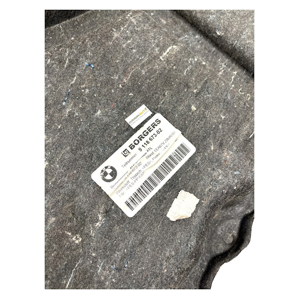 Tampão Assoalho Porta Mala Bmw 335i E90 2010