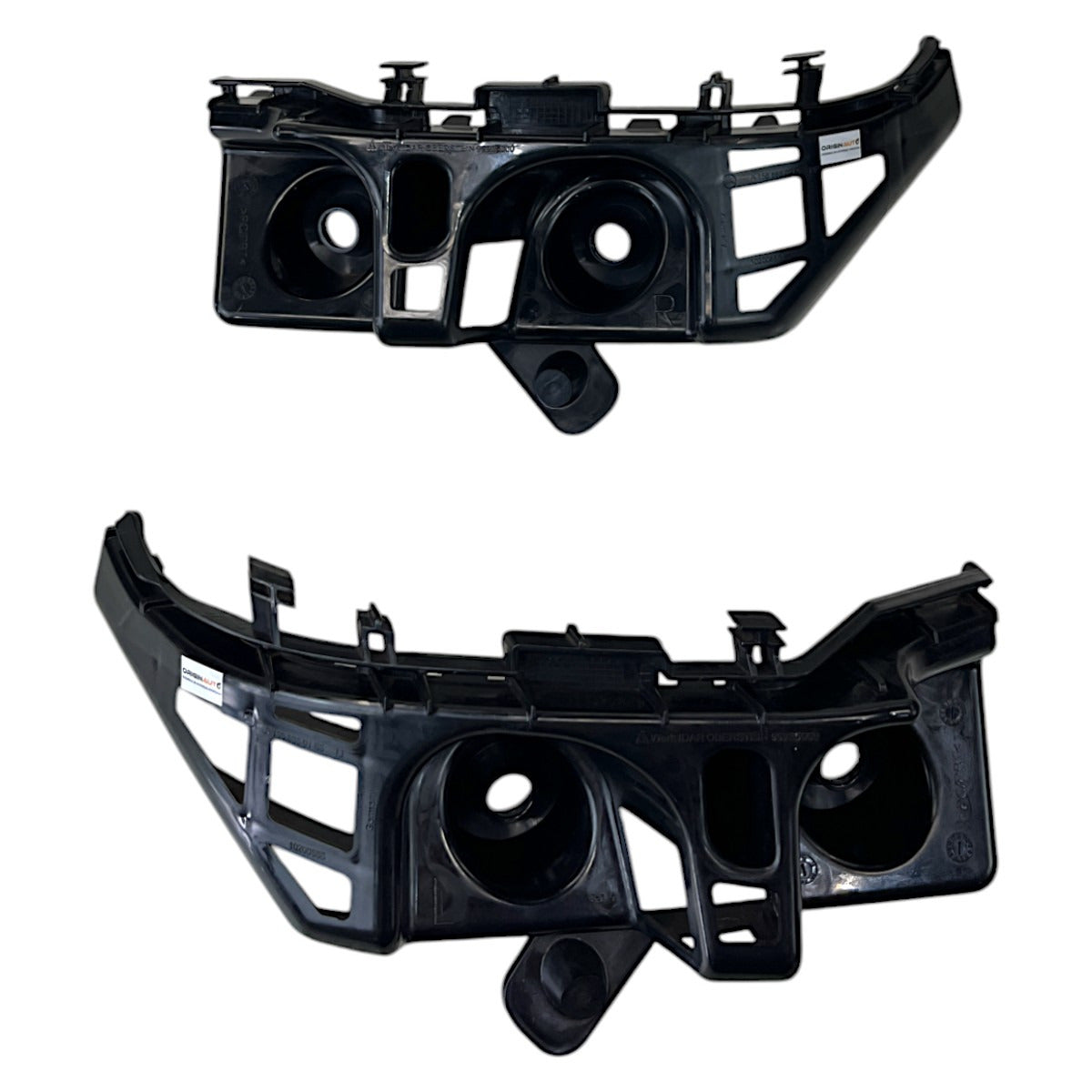 Par Guia Trava Parachoque Mercedes Gla200 2019 Traseiro