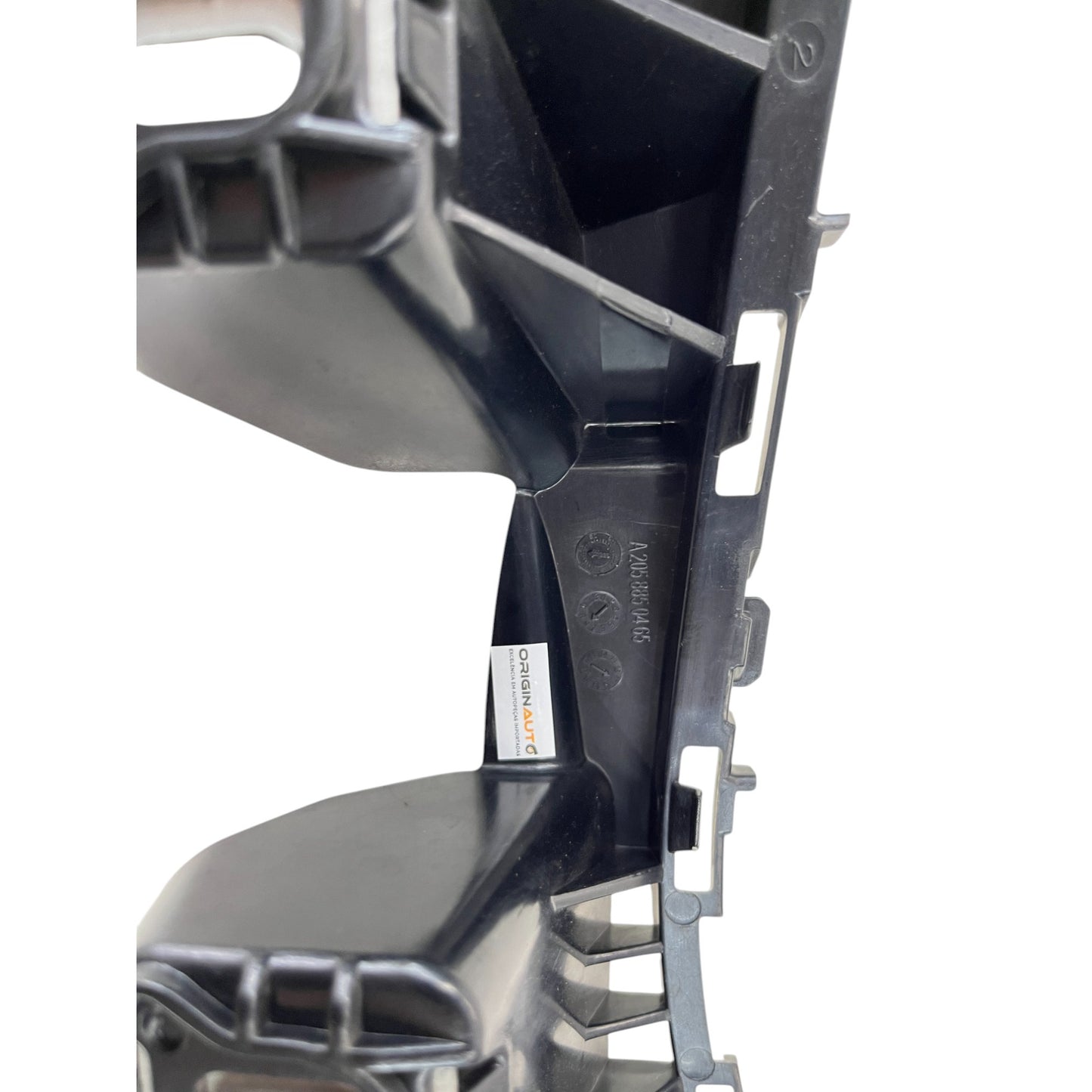 Par Guia Trava Parachoque Mercedes C250 2018 Traseiro