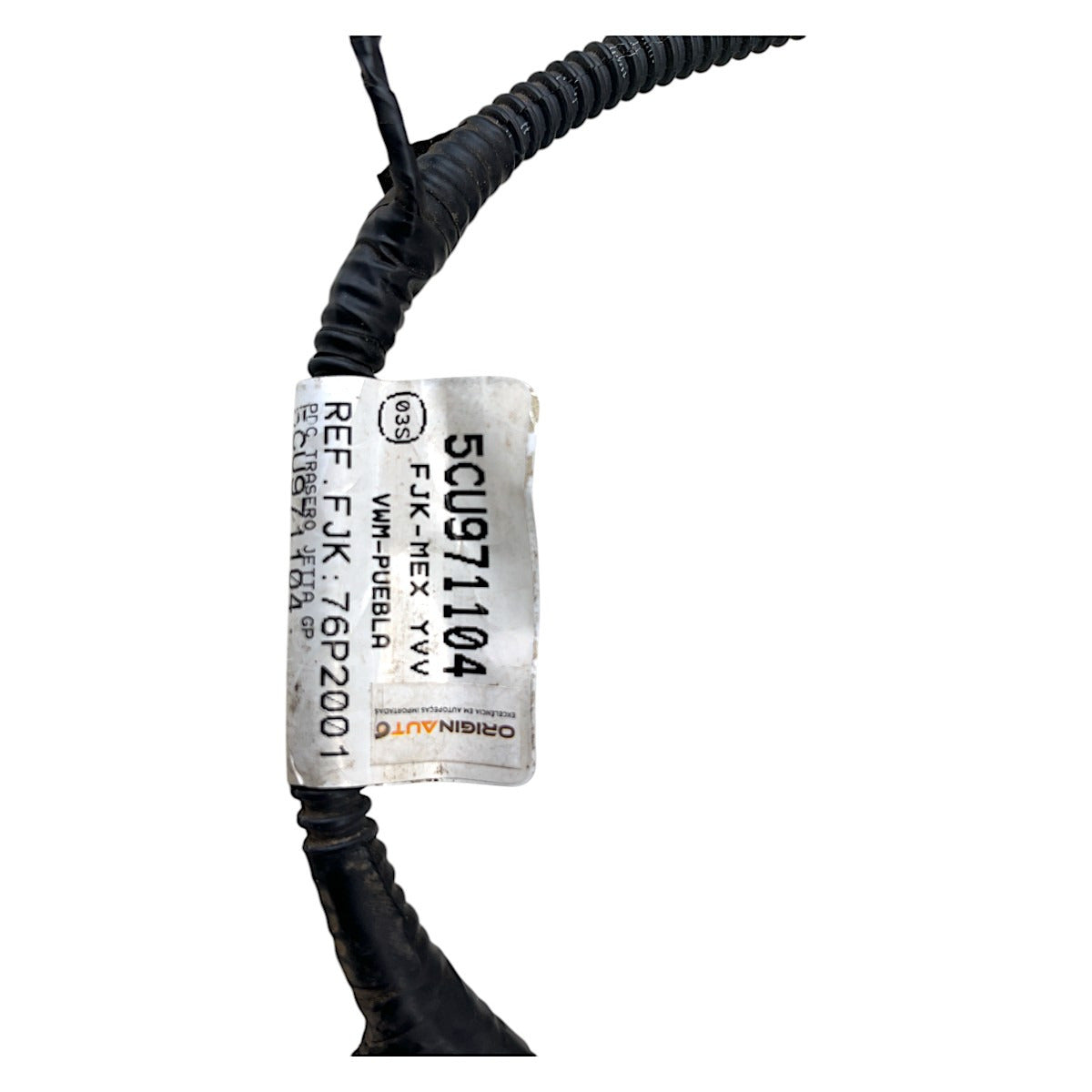 Chicote Sensor Estacionamento Vw Jetta 1.4 Tsi 2017 Traseiro