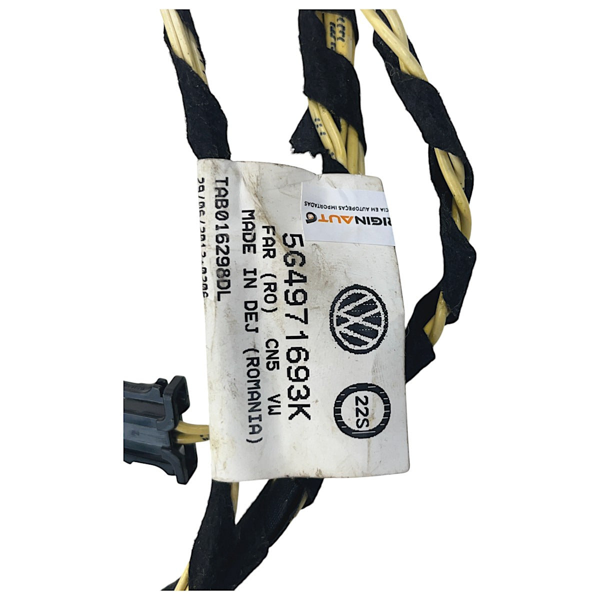 Chicote Porta Vw Golf 1.4 Tsi 2014 Traseira Esquerda