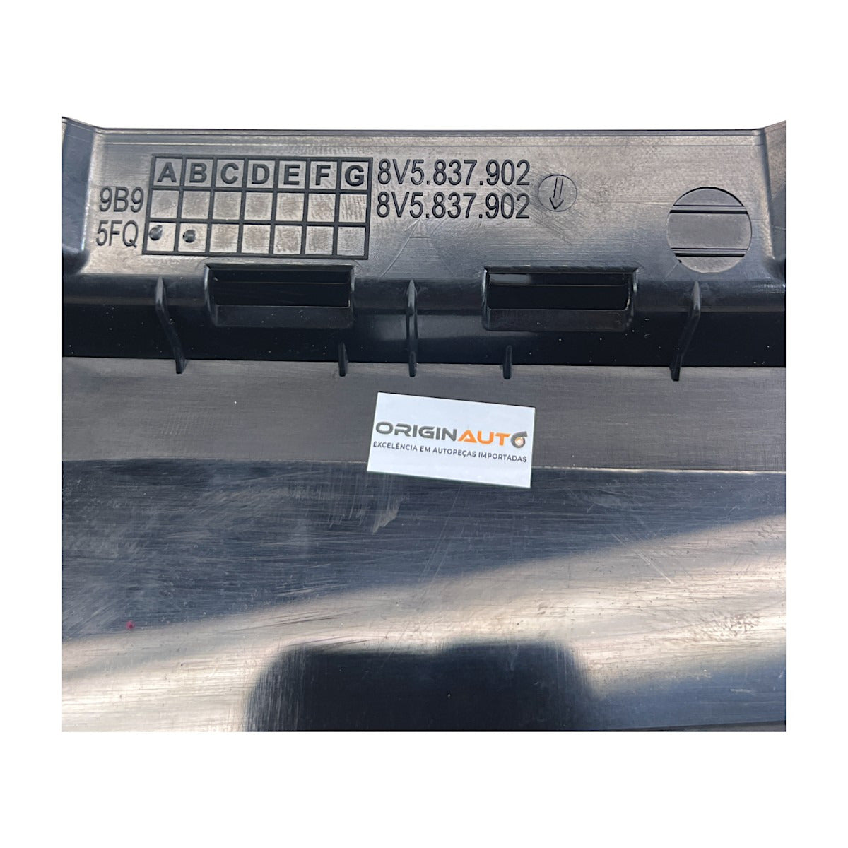 Moldura Black Piano Porta Audi A3 Sedan 2014 Diant Direita