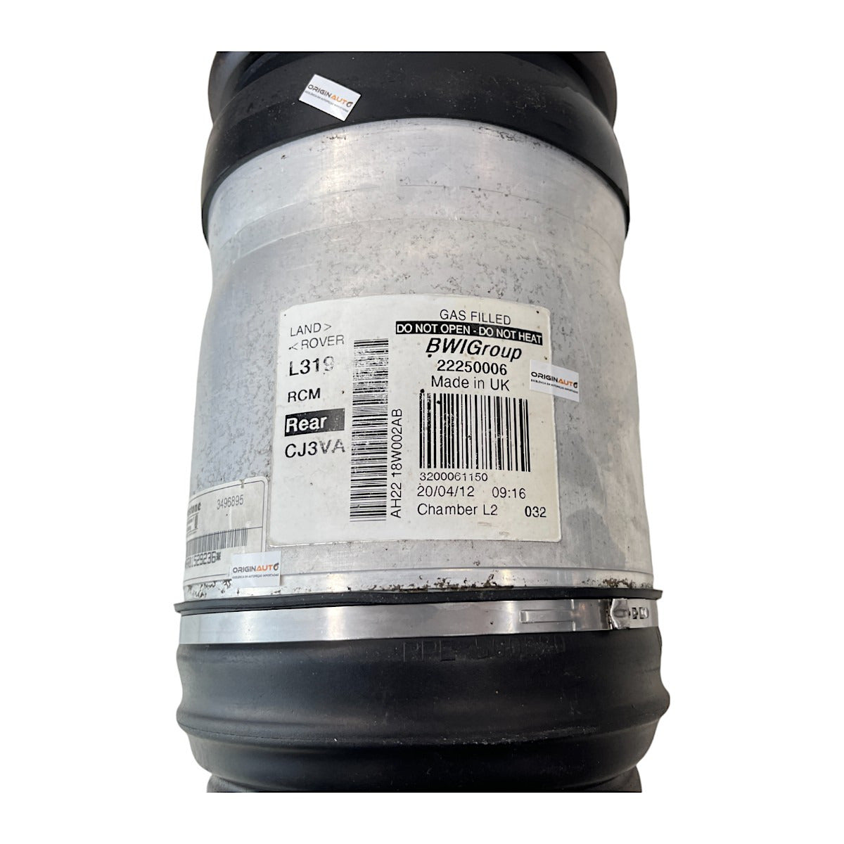 Amortecedor Bolsa Ar Discovery 4 2012 Traseiro Direito