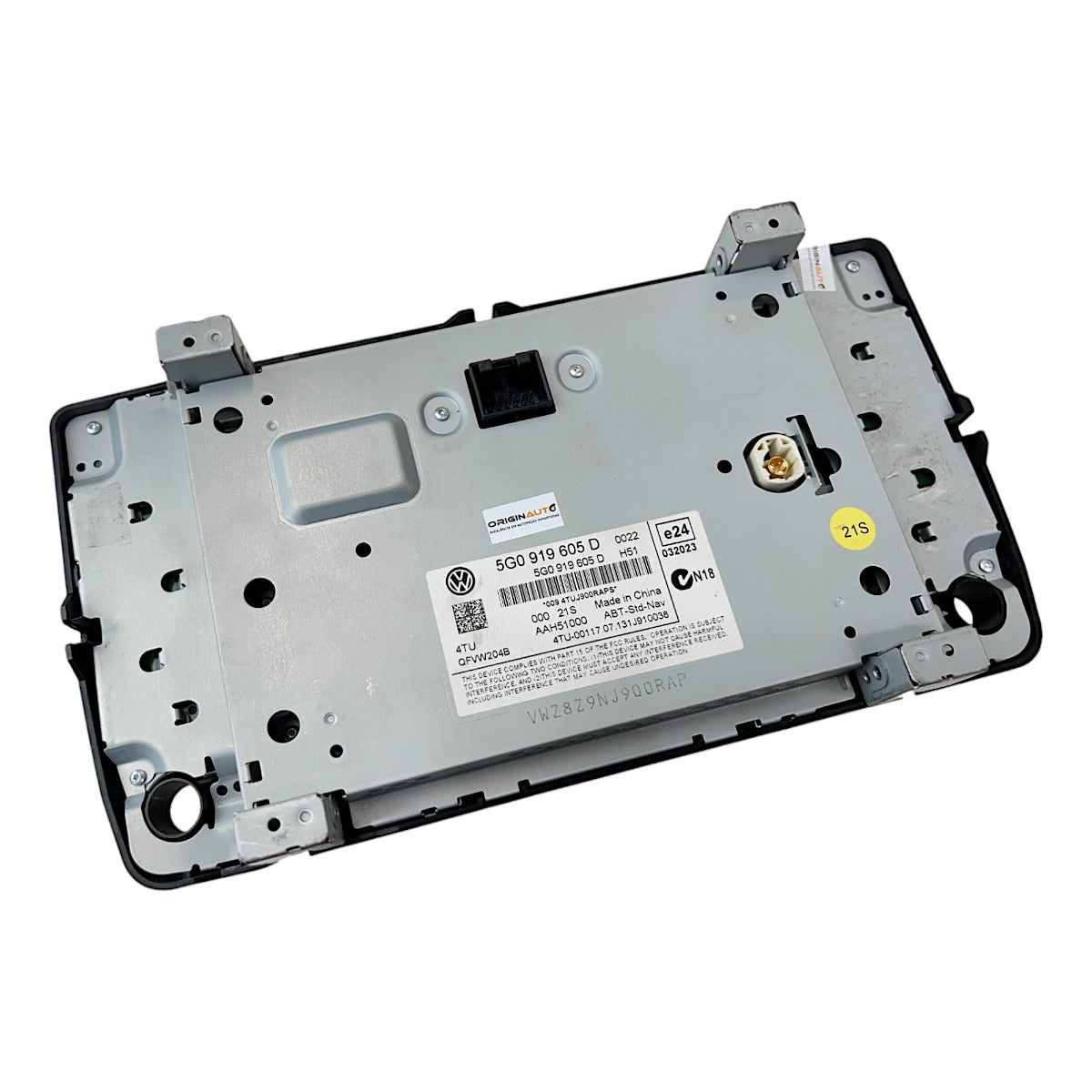 Tela Central Multimidia Vw Golf 1.4 Tsi 2014 2015 P Reparo