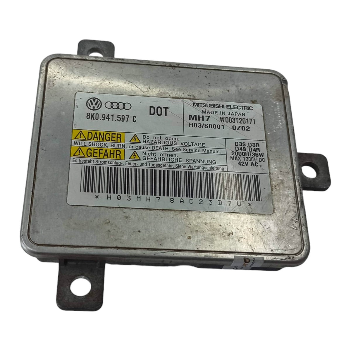 Módulo Reator Farol Audi Volkswagen A3 2010 8K0941597C