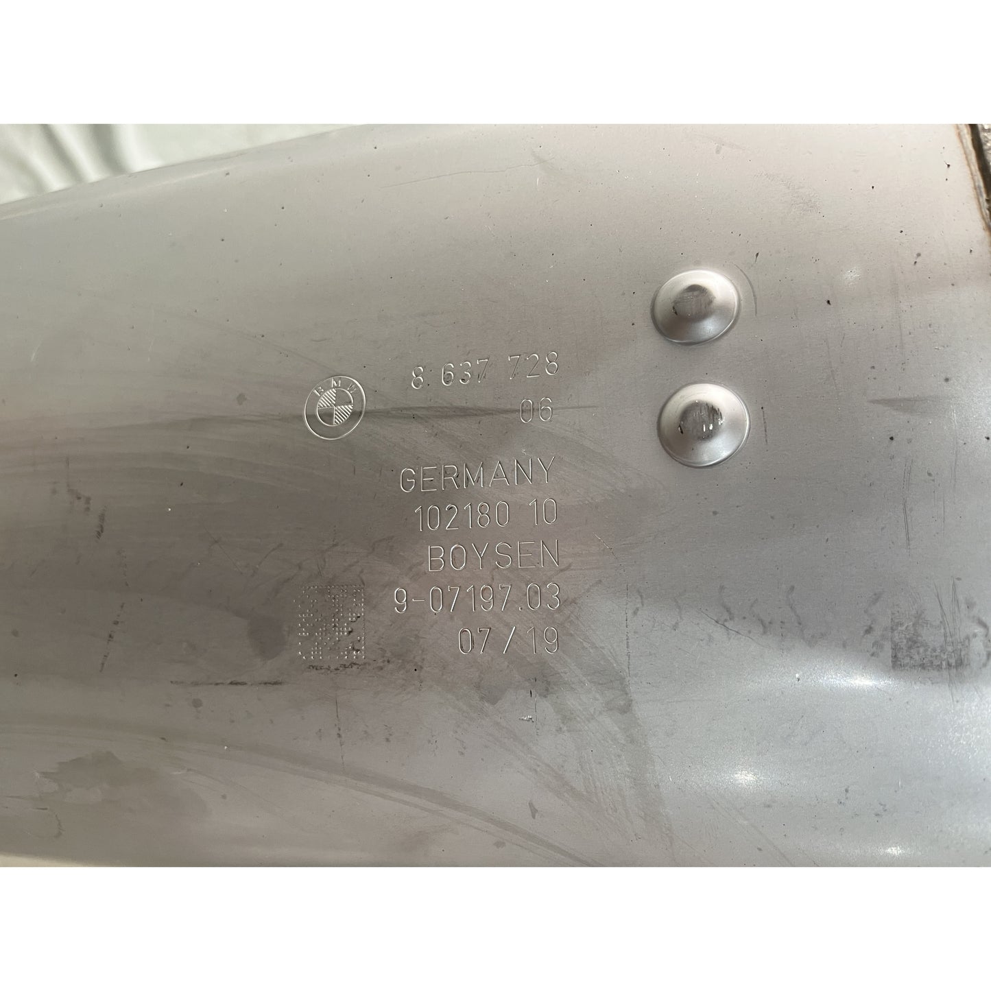 Cano Escape BMW 530e 2018 2019 2020 2021 2022 B48 Híbrido