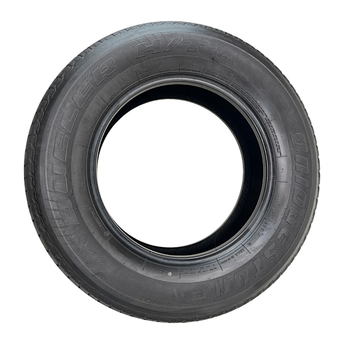 Par Pneu Bridgestone Dueler H/T 265/65R17 Meia Vida Amarok Hilux