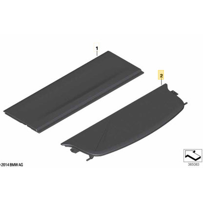 Tampa Bagagito Porta Mala BMW X4 28i 2015 2016 2017 2018