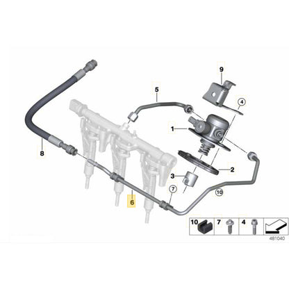 Mangueira Bomba Alta Mini Cooper S 2.0 2021 2022 Combustível