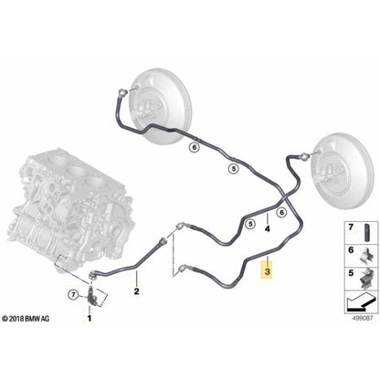 Mangueira Vácuo Ar Mini Cooper S 2.0 B48 2021 2022 5A01FC3