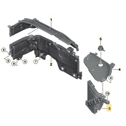 Suporte Bateria Mini Cooper S 2021 2022 2023 7351481
