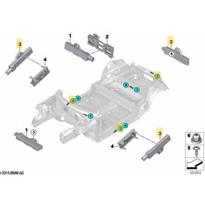 Sensor BMW 320i G20 2020 2021 2022 Antena Keyless Externa