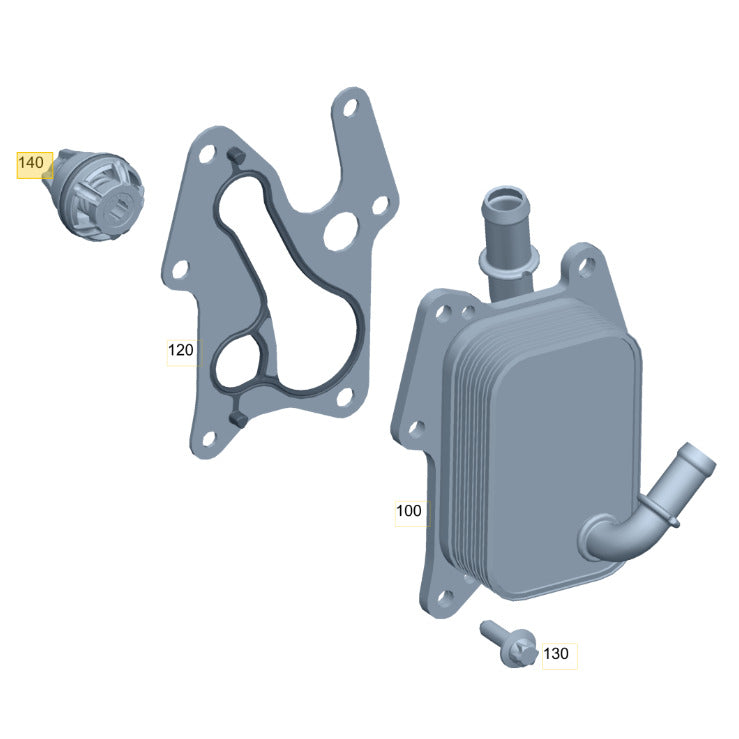 Regulador Temperatura Mercedes C180 1.6 2015 2016 2017 Óleo