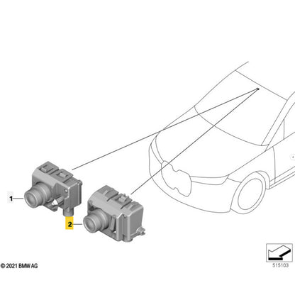 Câmera Parabrisa KAFAS Mini Countryman JCW 2024 2025 2026