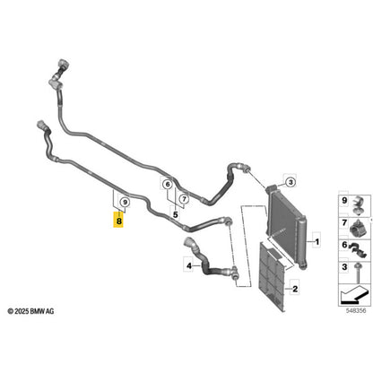 Mangueira Água Radiador Mini Cooper JCW 2.0 317cv 2025 2026