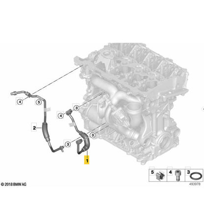 Cano Tubo Turbina Mini Cooper BMW JCW B48 2024 2025 2026