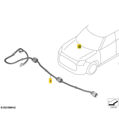 Esguicho Brucutu Mini Countryman JCW U25 ALL4 2024 2025 2026