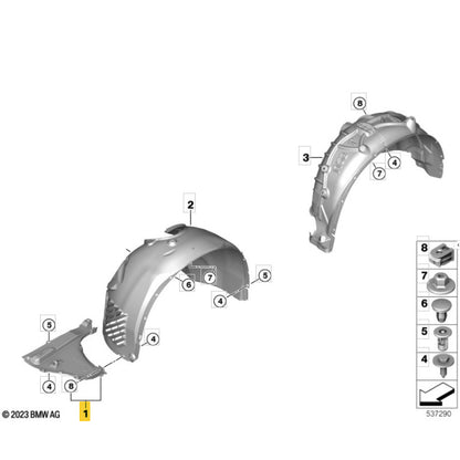 Cobertura Parabarro Mini Countryman JCW 2025 2026 Esquerdo