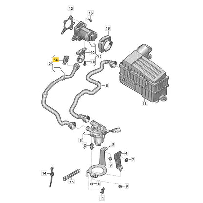 Sensor Pressão VW Tiguan R-Line Jetta Gli 2023 2024 2025