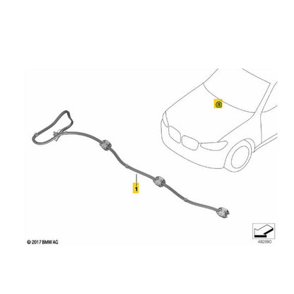 Mangueira Esguicho Brucutu BMW X5 2019 2020 2021 2022 2023