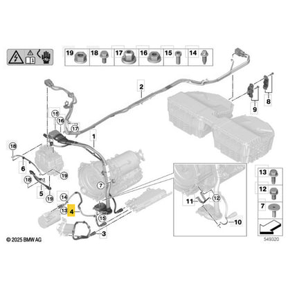 Chicote Compressor Ar Condicionado BMW X5 G05 2021 2022 2023