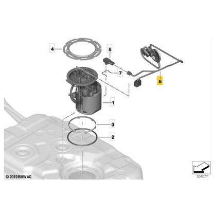 Chicote Bomba Combustivel BMW X5 G05 B58 2020 2021 2022 2023