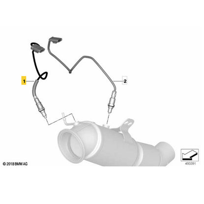 Sonda Lambda Pré Catalisador BMW X5 2021 2022 2023 Oxigênio