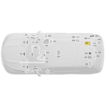 Antena Keyless Amplificada Mercedes GLC 250 2016 2017 2019