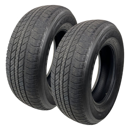 Par Pneu Bridgestone Dueler H/T 265/65R17 Meia Vida Amarok Hilux