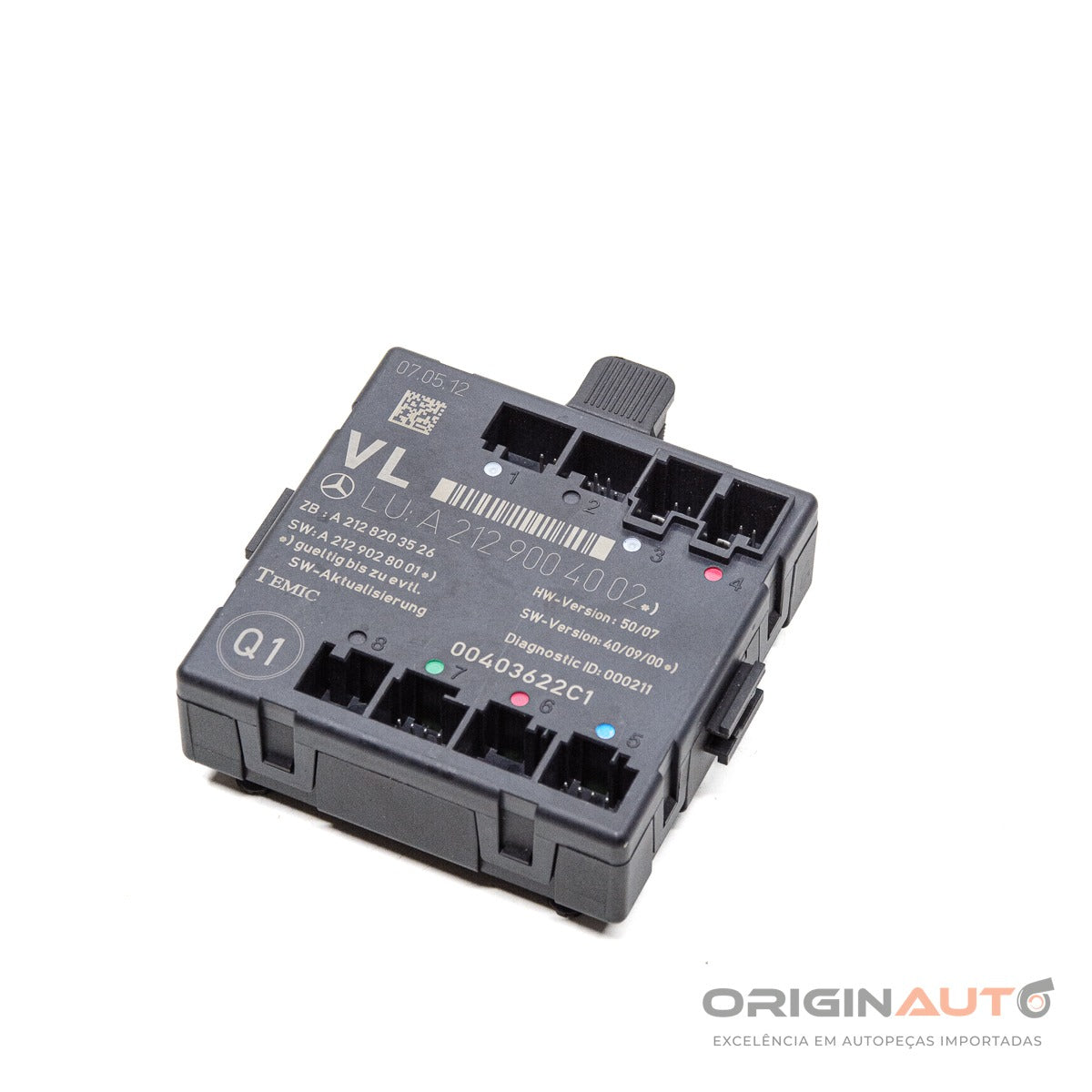 Módulo Porta Dianteira Esq Mercedes C180 2012 A2129004002