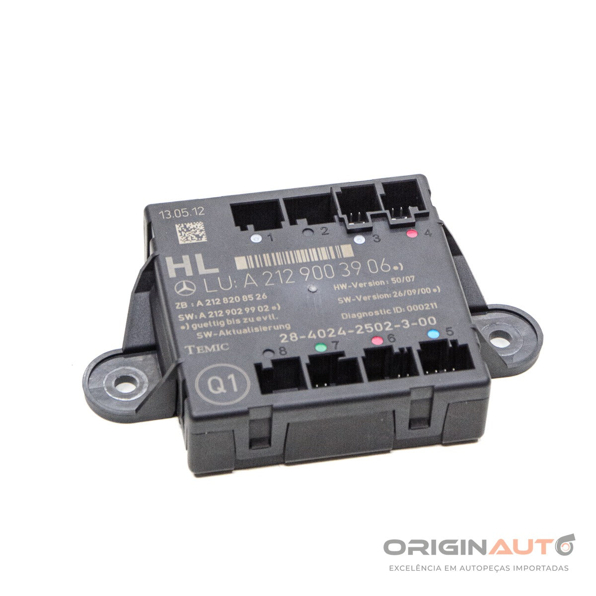 Módulo Porta Traseira Esq Mercedes C180 2012 A2129003906