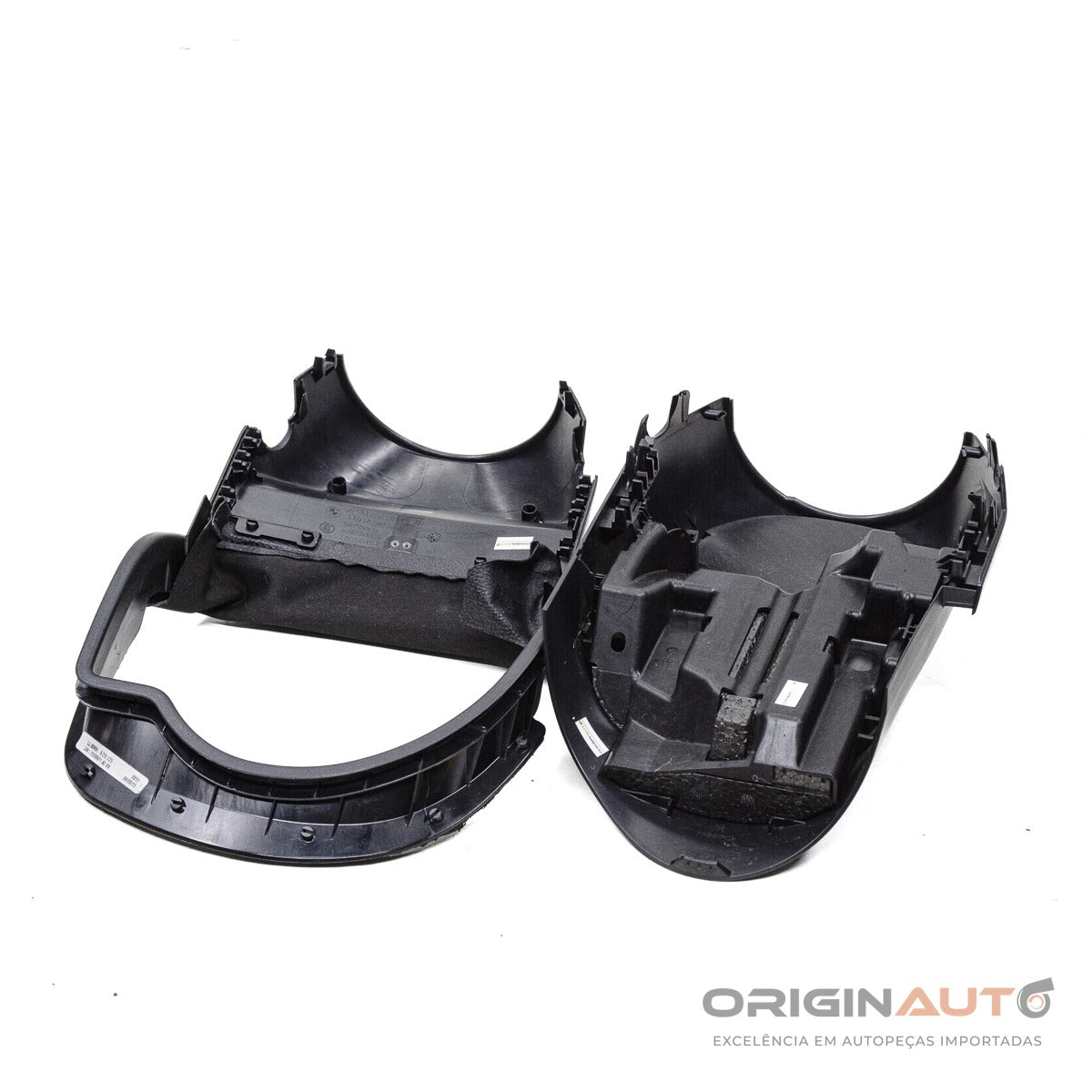 Moldura Coluna Direção Completa BMW 320i 2014 F30 9218525 9219548 9219550