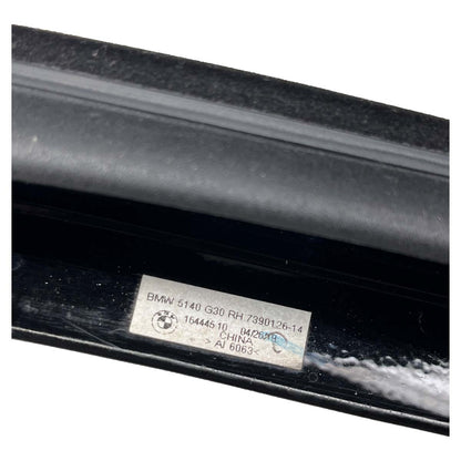 Canaleta Vidro Porta BMW 530e 2019 2020 Traseiro Direito