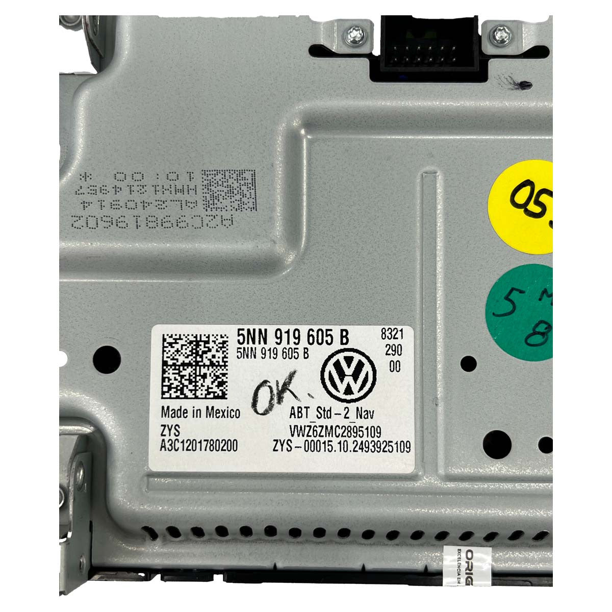 Tela Central Multimidia VW Tiguan Allspace 2023 2024 2025