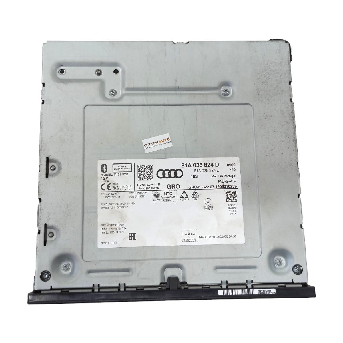 Amplificador Som Rádio Audi A3 Sedan 1.4 2019 Carplay Auto