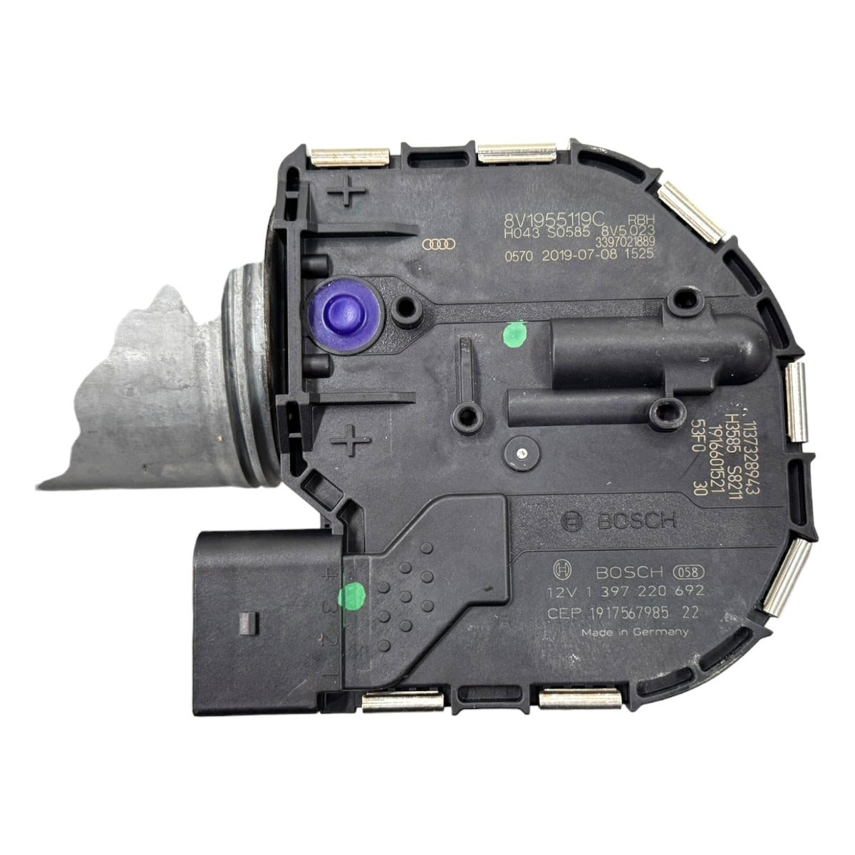 Mecanismo Galhada Limpador Parabrisa Audi A3 Sedan 1.4 2019 8V1955023C