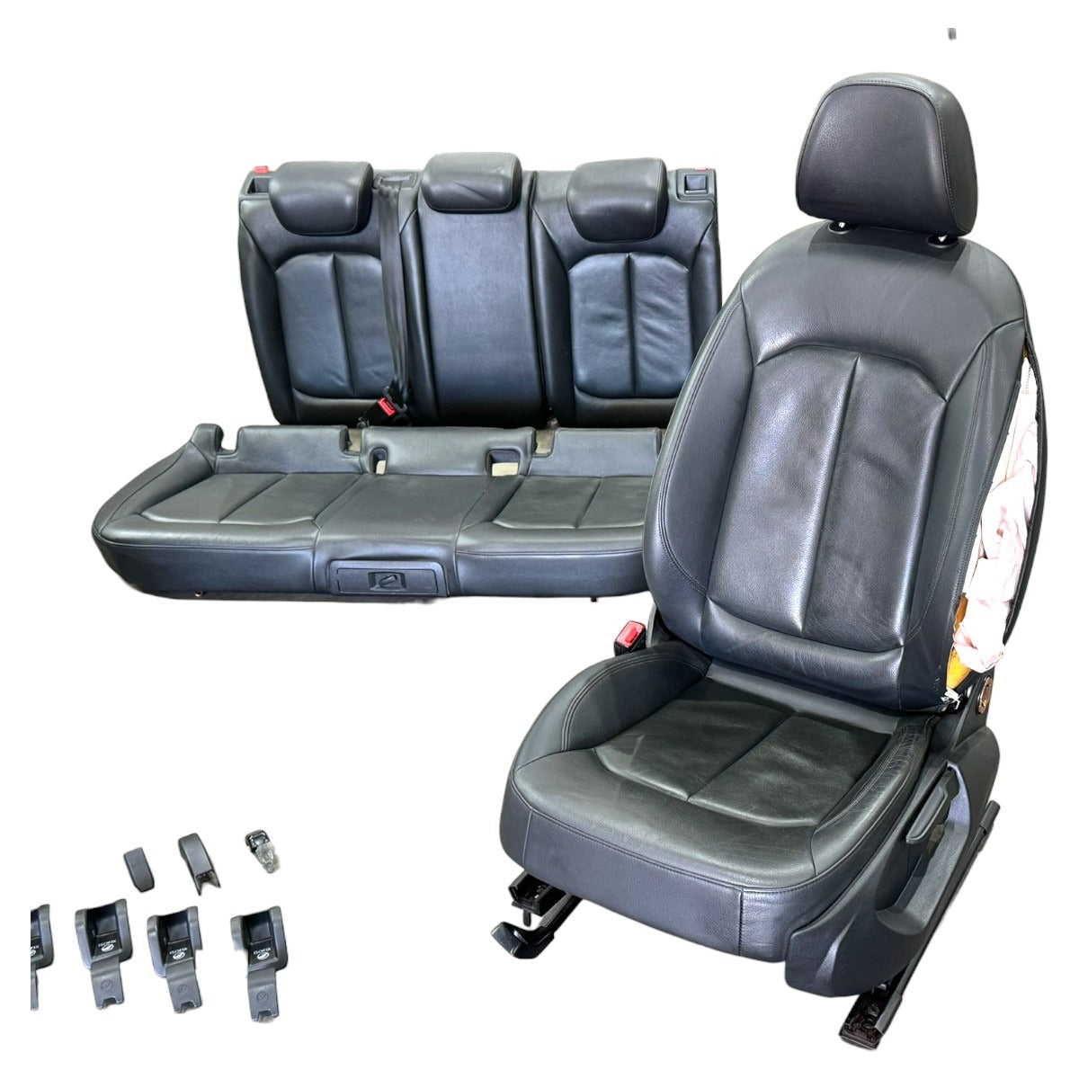 Jogo Bancos Couro Audi A3 Sedan 1.4 2019 Detalhe