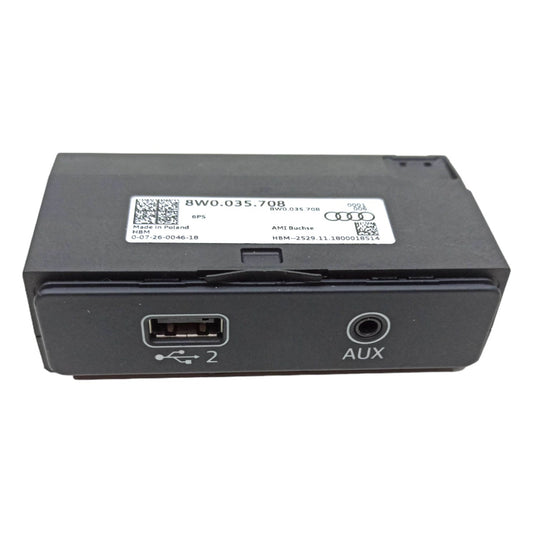 Entrada USB Aux Audi A5 2019 Descanso Braço 8W0035708