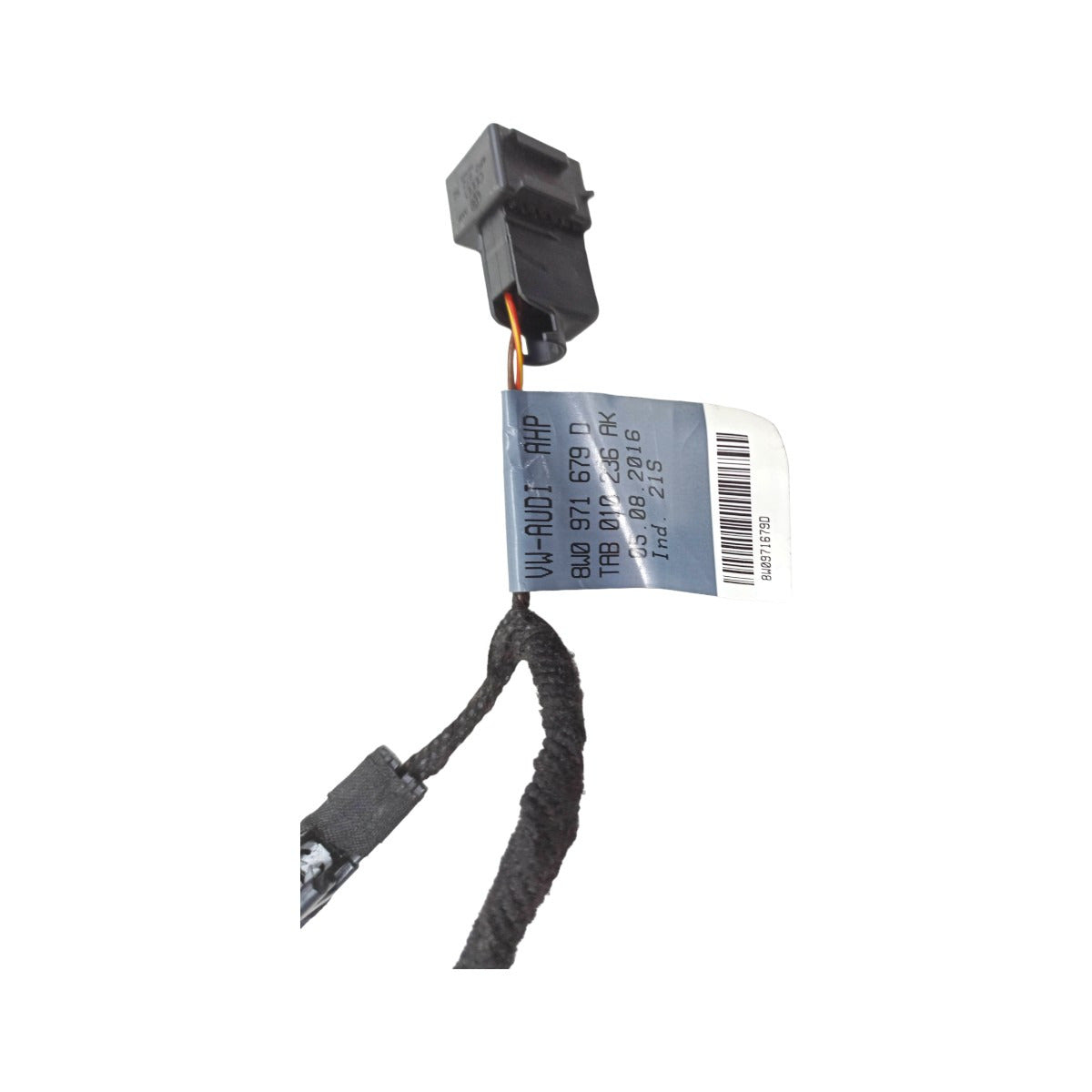 Chicote Elétrico Porta Luva Audi A5 Plus 2019 8W0971679D