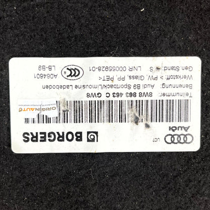 Tampão Assoalho Porta Mala Audi A5 Plus 2019