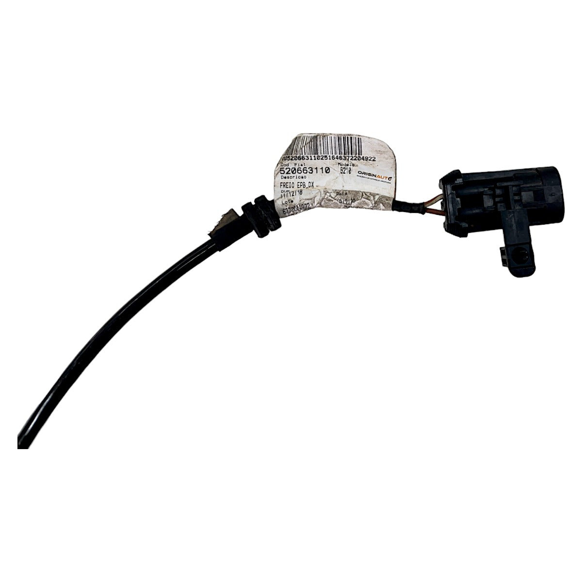 Chicote Elétrico Jeep 2022 52066311 Pinça Traseira Direita