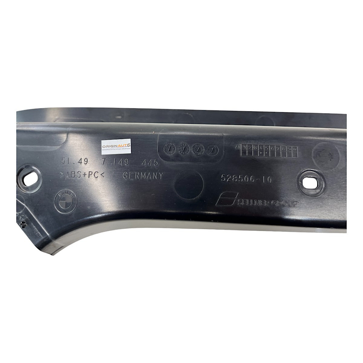 Moldura Tampa Traseira BMW 535i 550i GT 2010 Esquerda