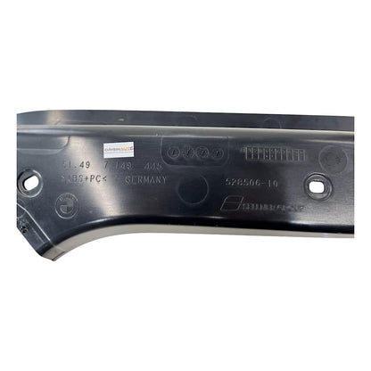 Moldura Tampa Traseira BMW 535i 550i GT 2010 Esquerda