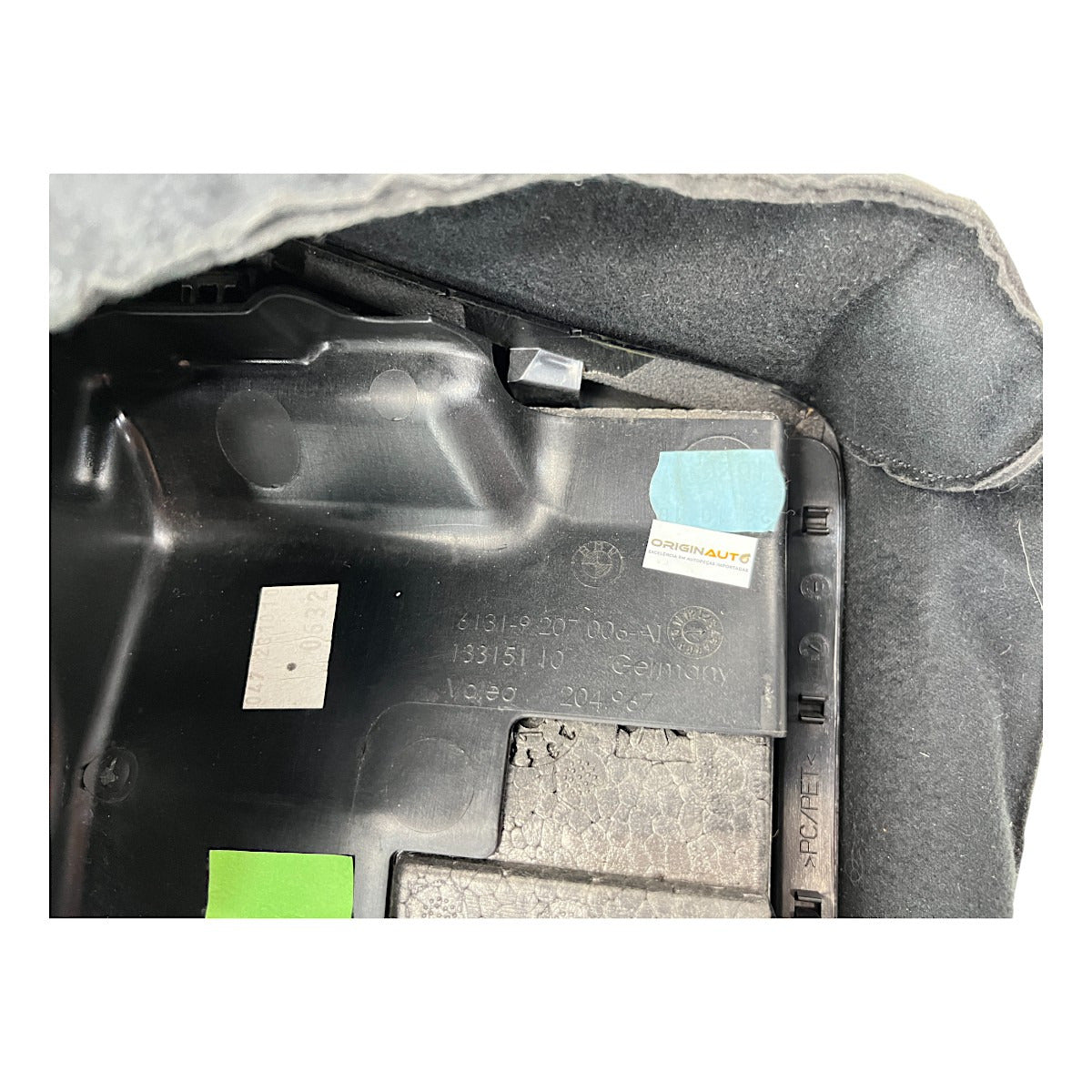 Moldura Cortina Coluna Direção BMW 535i 550i GT 2010